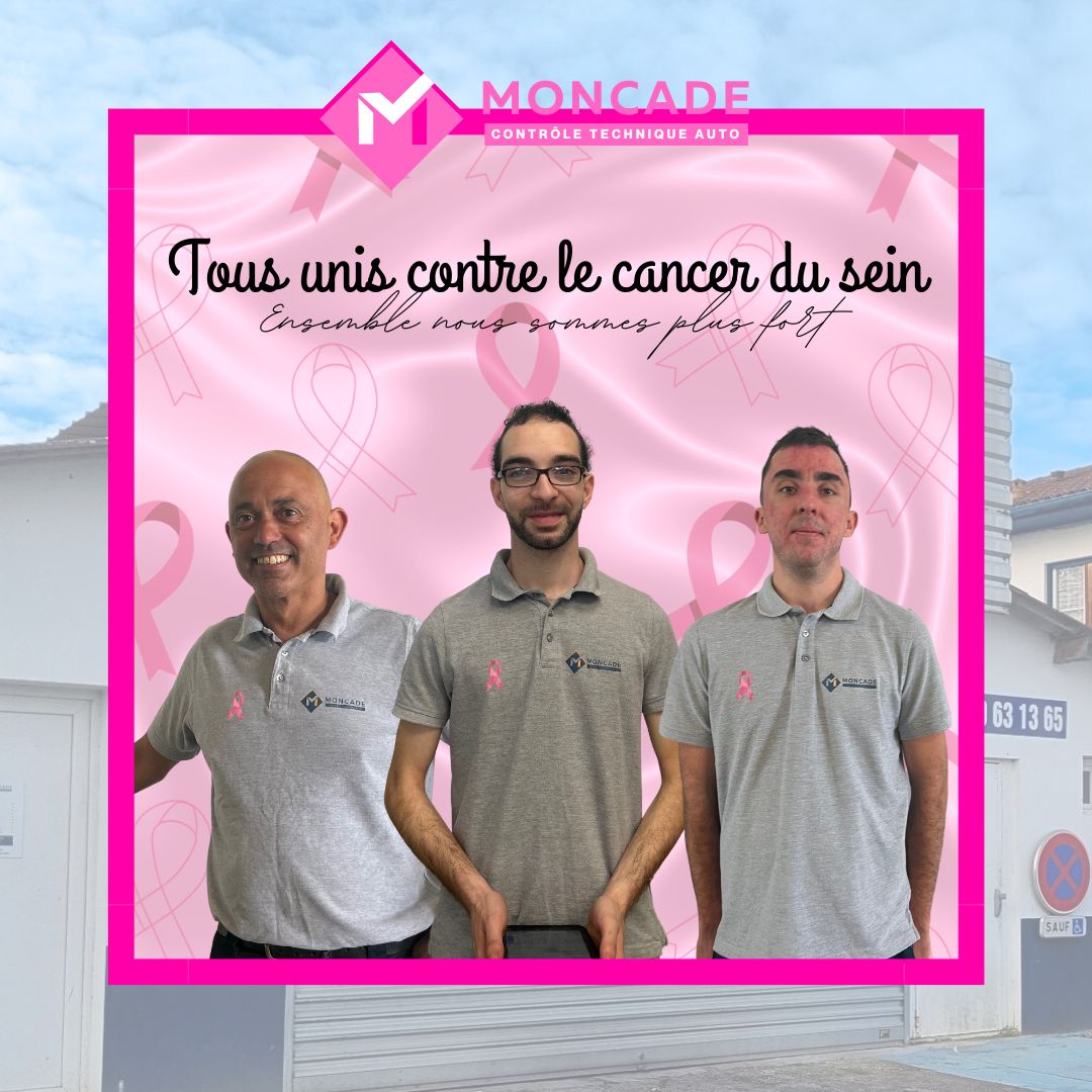 Contrôleurs Moncade pour Octobre Rose