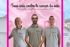 Contrôleurs Moncade pour Octobre Rose