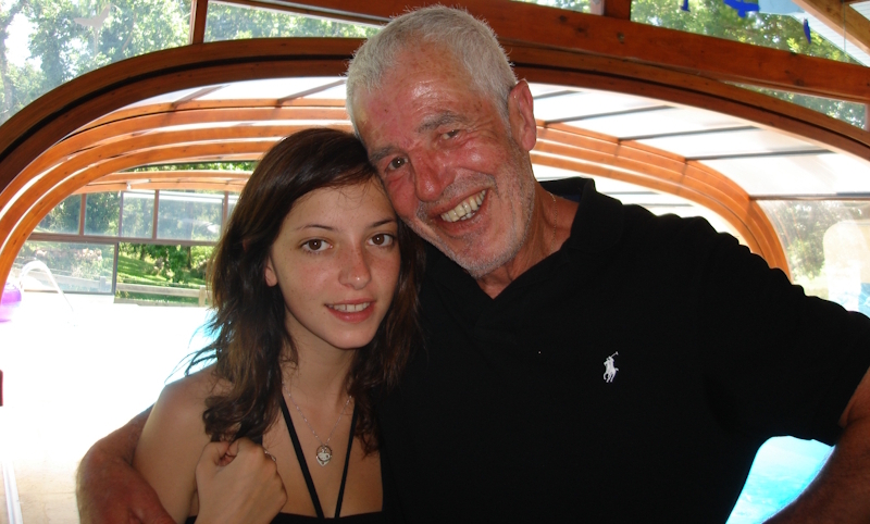 Bernard & sa petite fille, Pauline Austruy